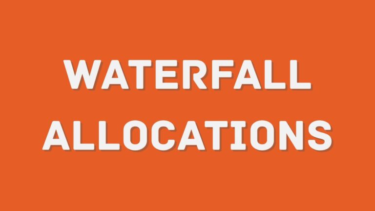 waterfall allocations
