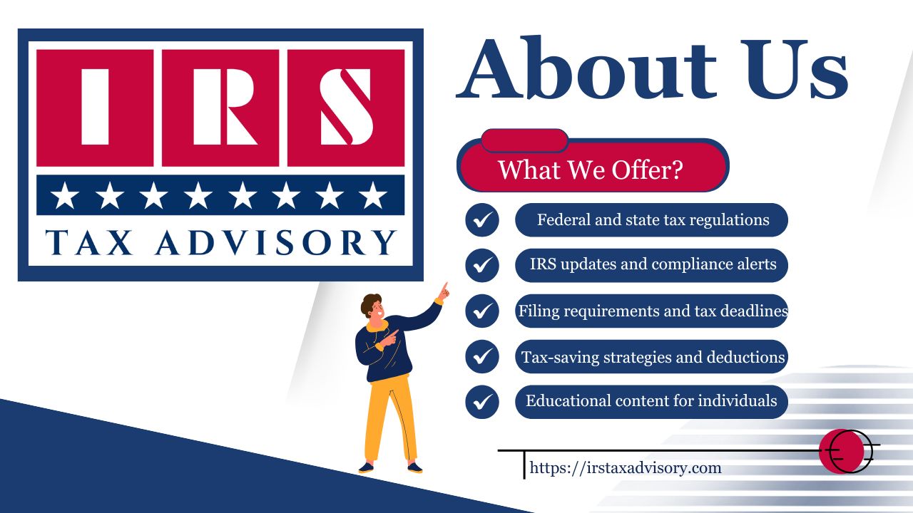 About IRS Tax Advisory
