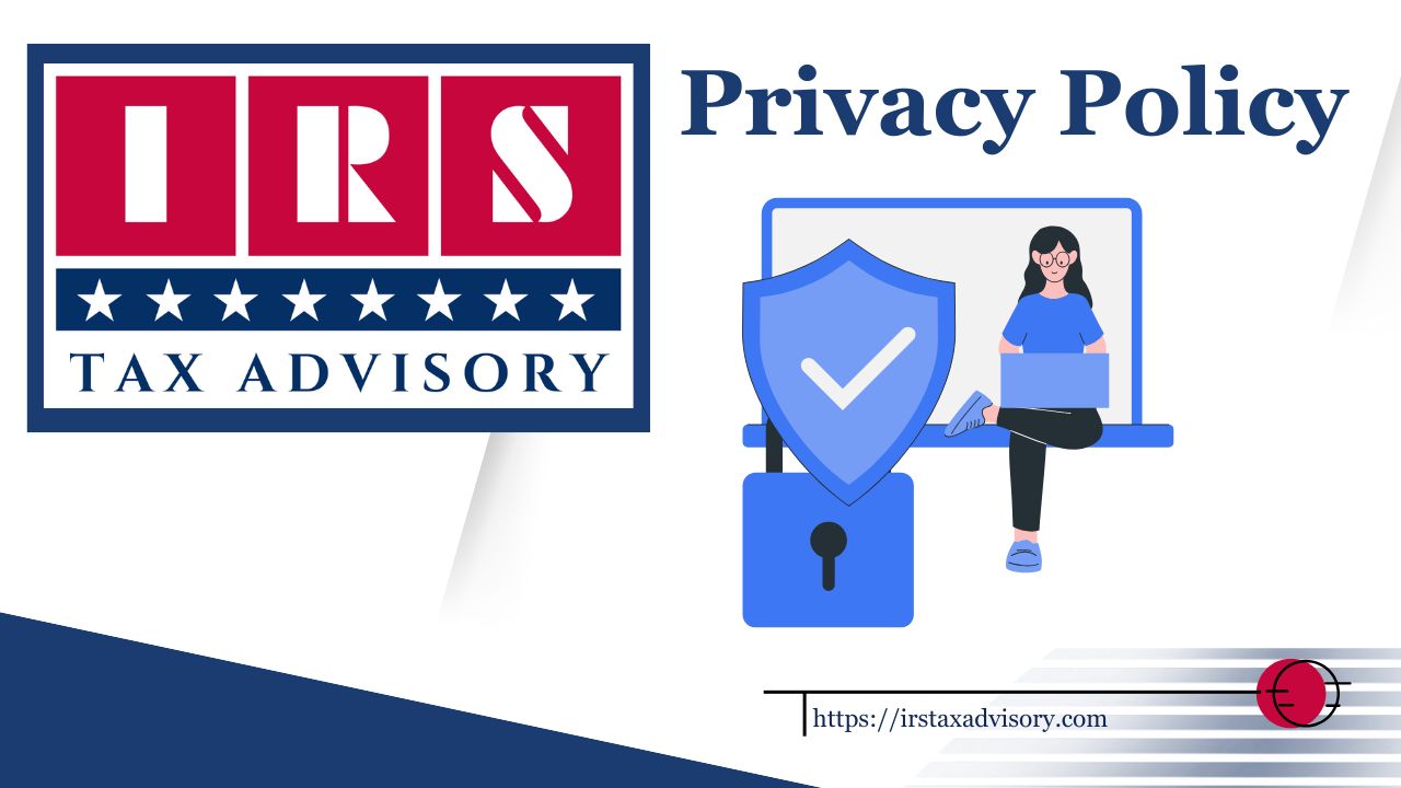 IRS Tax Advisory Privacy Policy